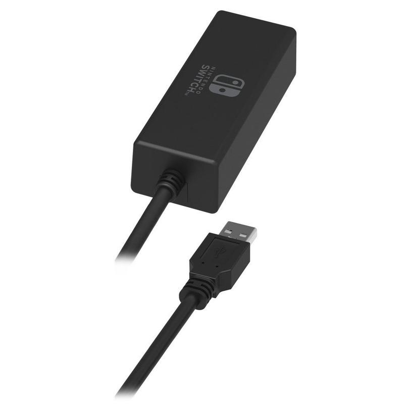 Adaptador LAN Nintendo Switch com fio para Internet da HORI